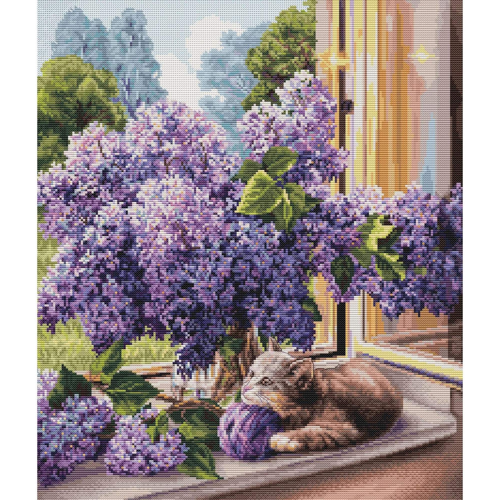Luca-S The Dreamer Counted Cross-Stitch Kit